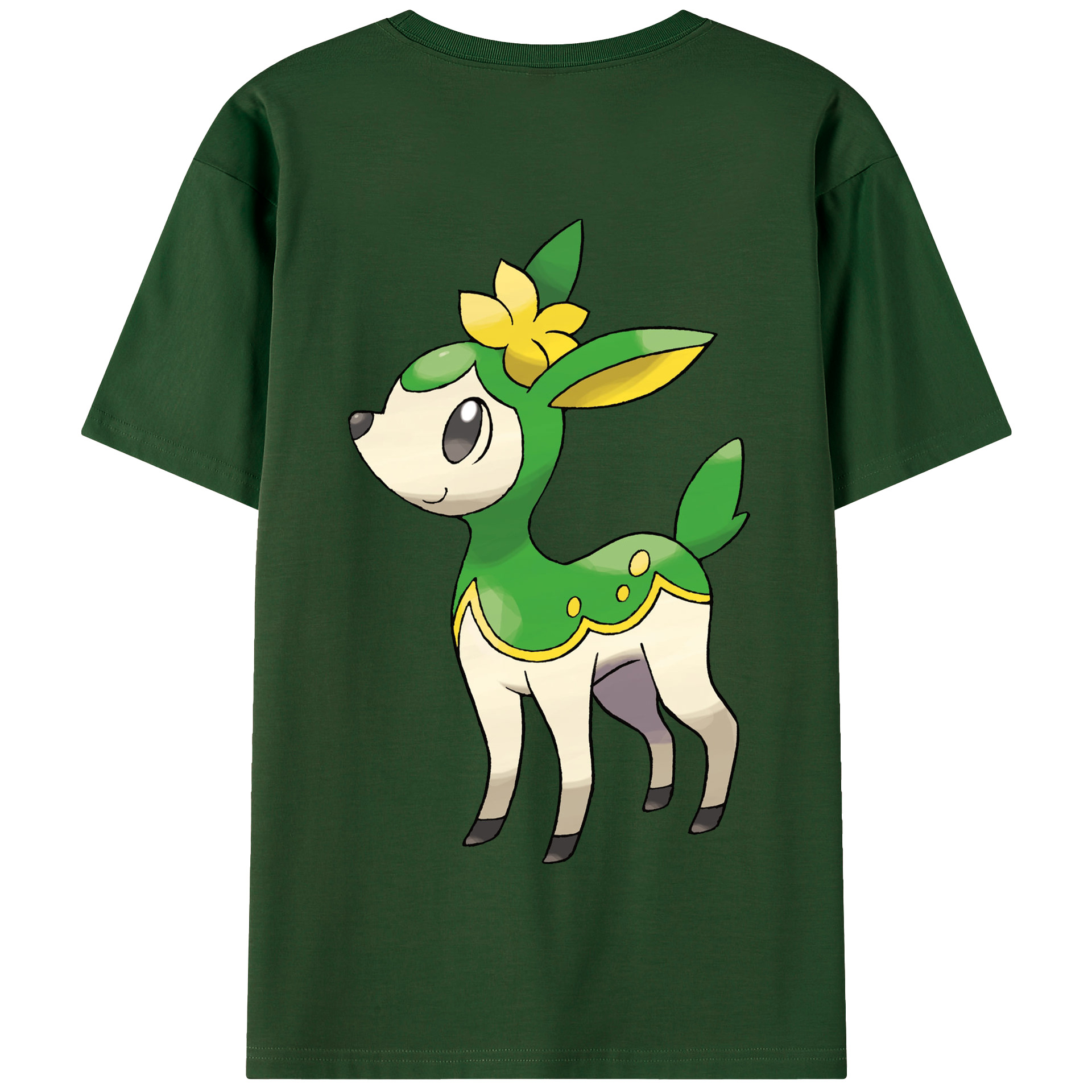 （画像用） ポケットモンスター Pokémon 綿100％半袖Tシャツ（背面プリント）
